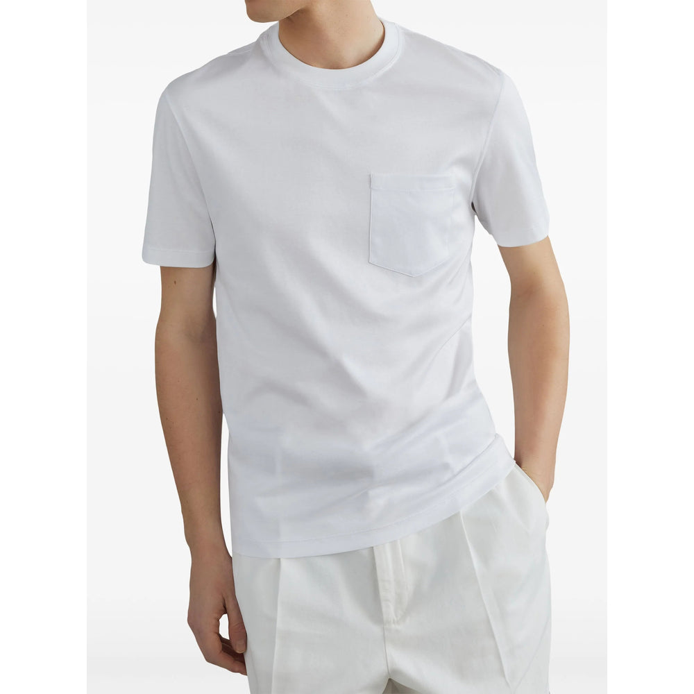 Brunello Cucinelli White T-Shirts & Vests - T-Shirts Men BRUNELLO CUCINELLI