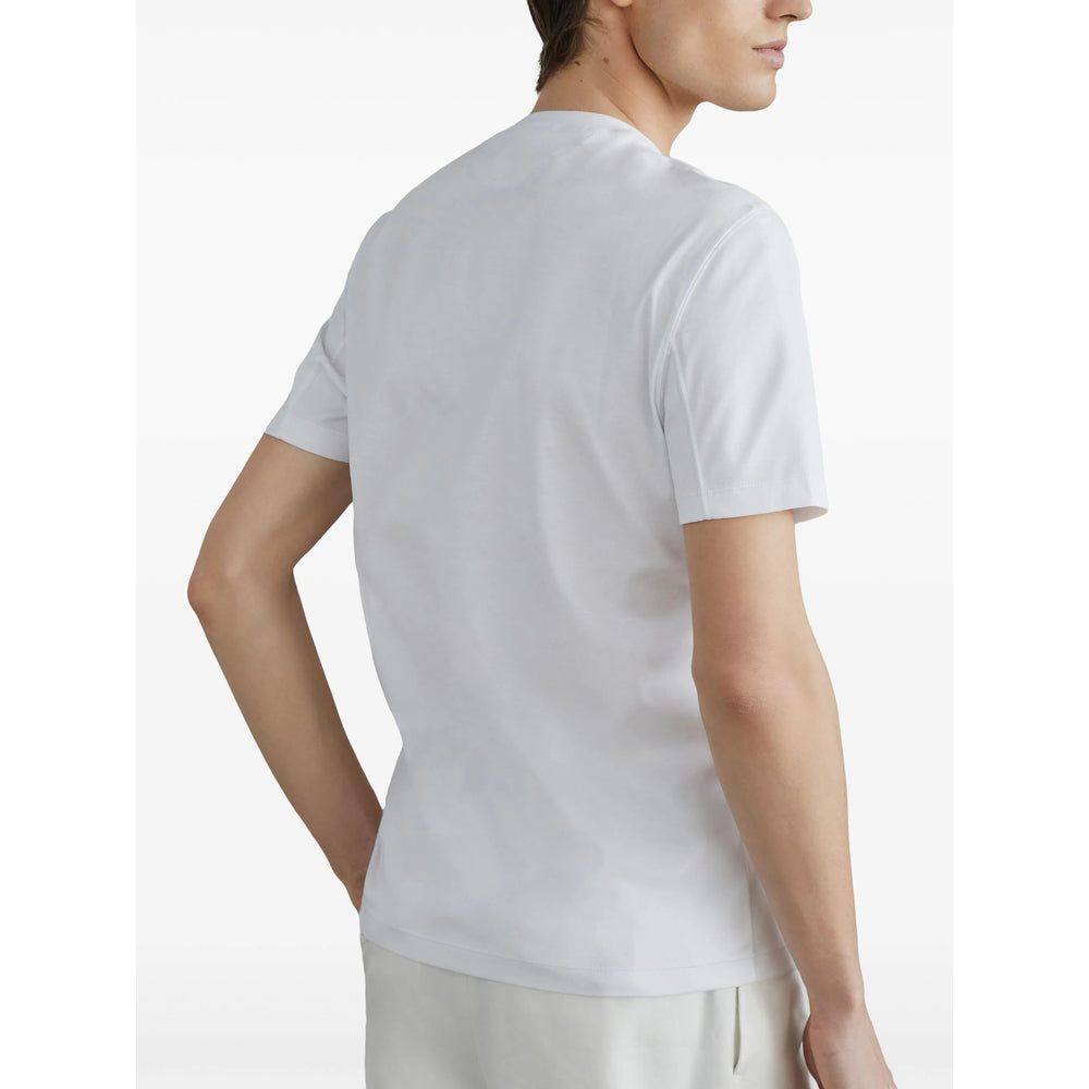 Brunello Cucinelli White T-Shirts & Vests - T-Shirts Men BRUNELLO CUCINELLI