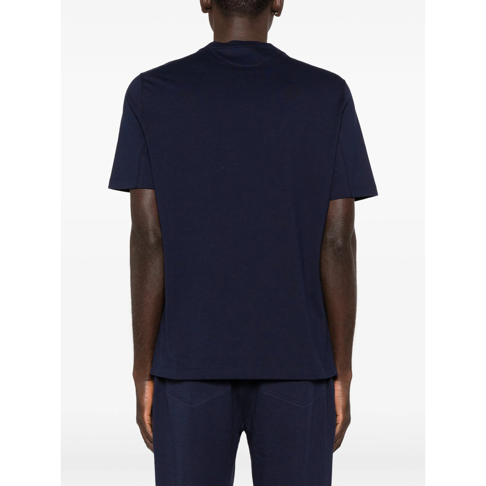 Brunello Cucinelli Blue T-Shirts & Vests - T-Shirts Men BRUNELLO CUCINELLI