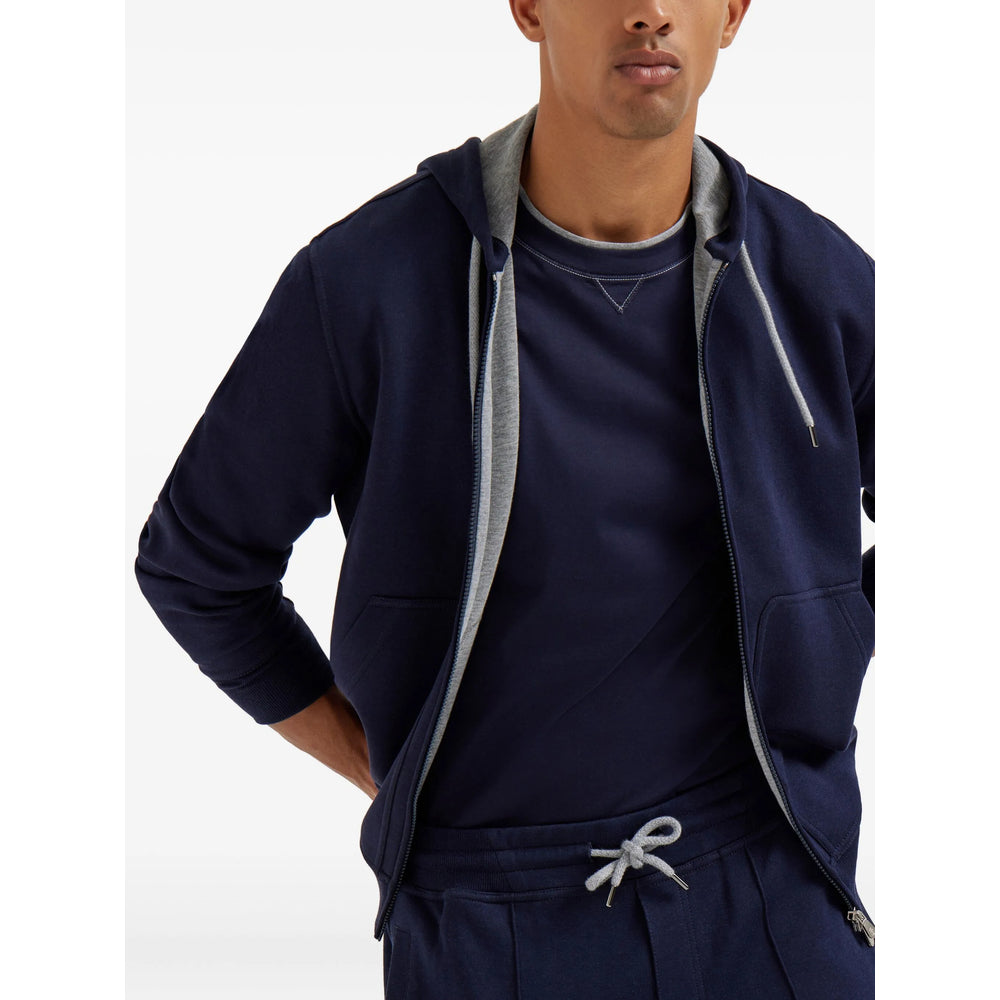 Brunello Cucinelli Blue T-Shirts & Vests - T-Shirts Men