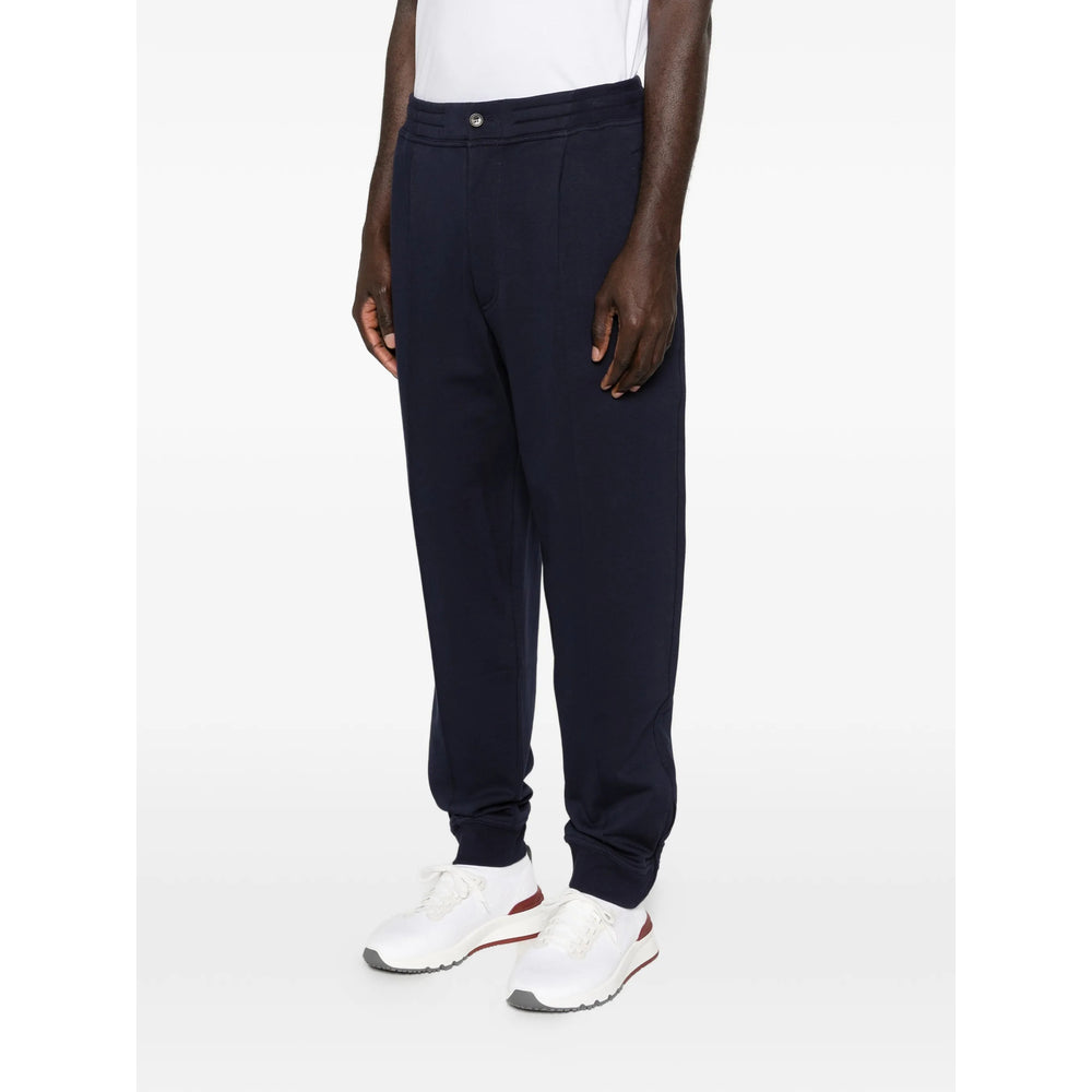 Brunello Cucinelli Blue Trousers - Track Pants Men BRUNELLO CUCINELLI