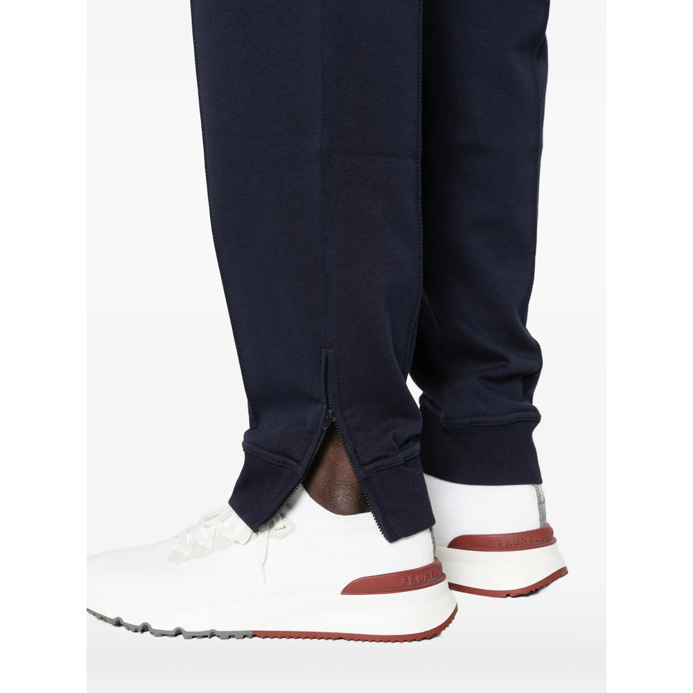 Brunello Cucinelli Blue Trousers - Track Pants Men BRUNELLO CUCINELLI