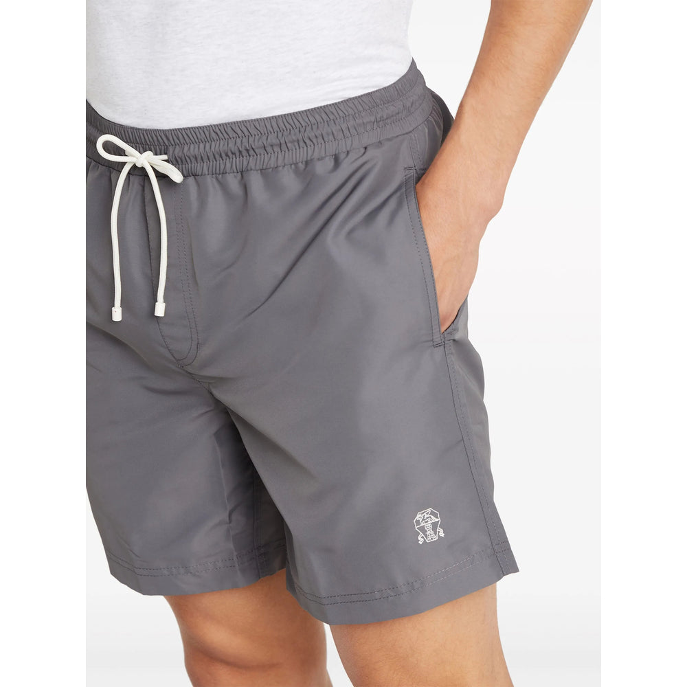 Brunello Cucinelli Grey Surf & Swimwear Men BRUNELLO CUCINELLI