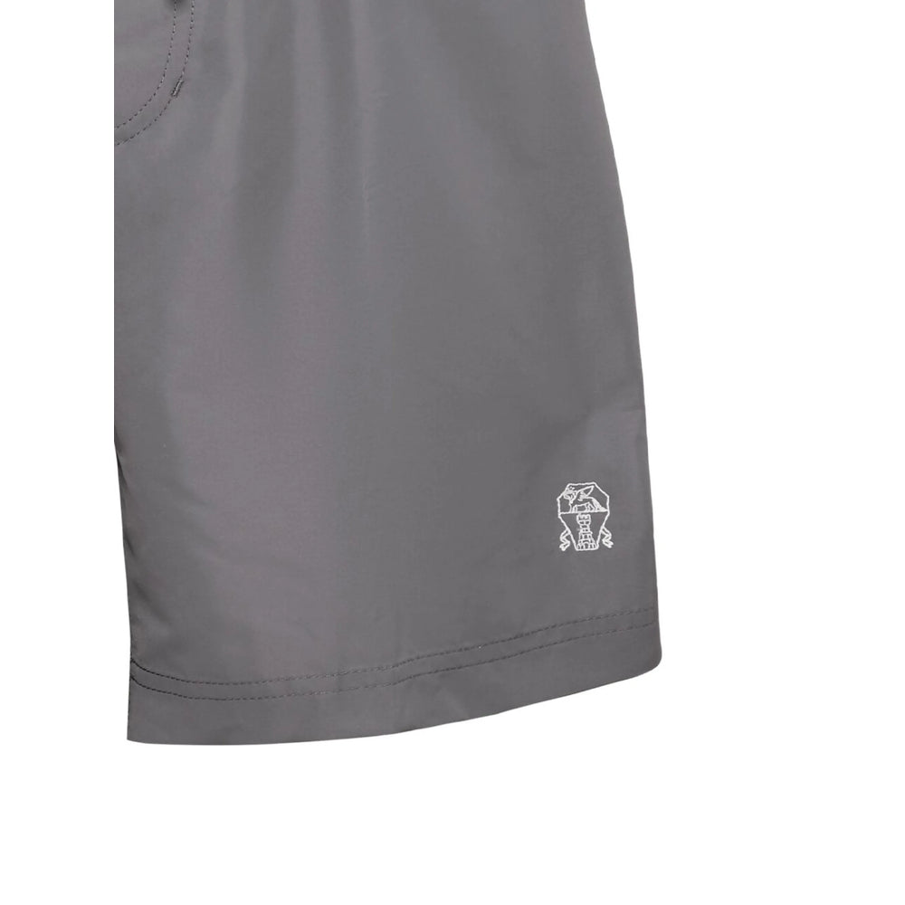 Brunello Cucinelli Grey Surf & Swimwear Men BRUNELLO CUCINELLI