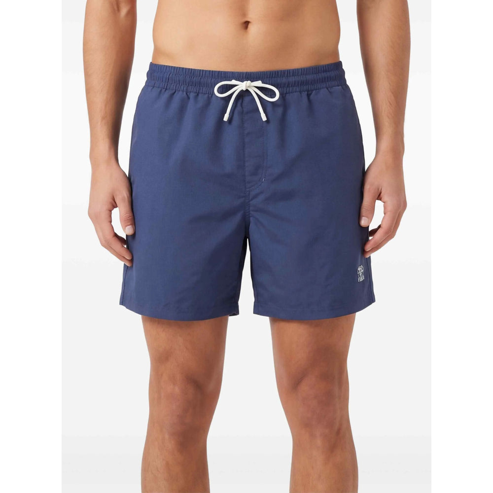 Brunello Cucinelli Blue Beachwear - Swim Shorts Men BRUNELLO CUCINELLI