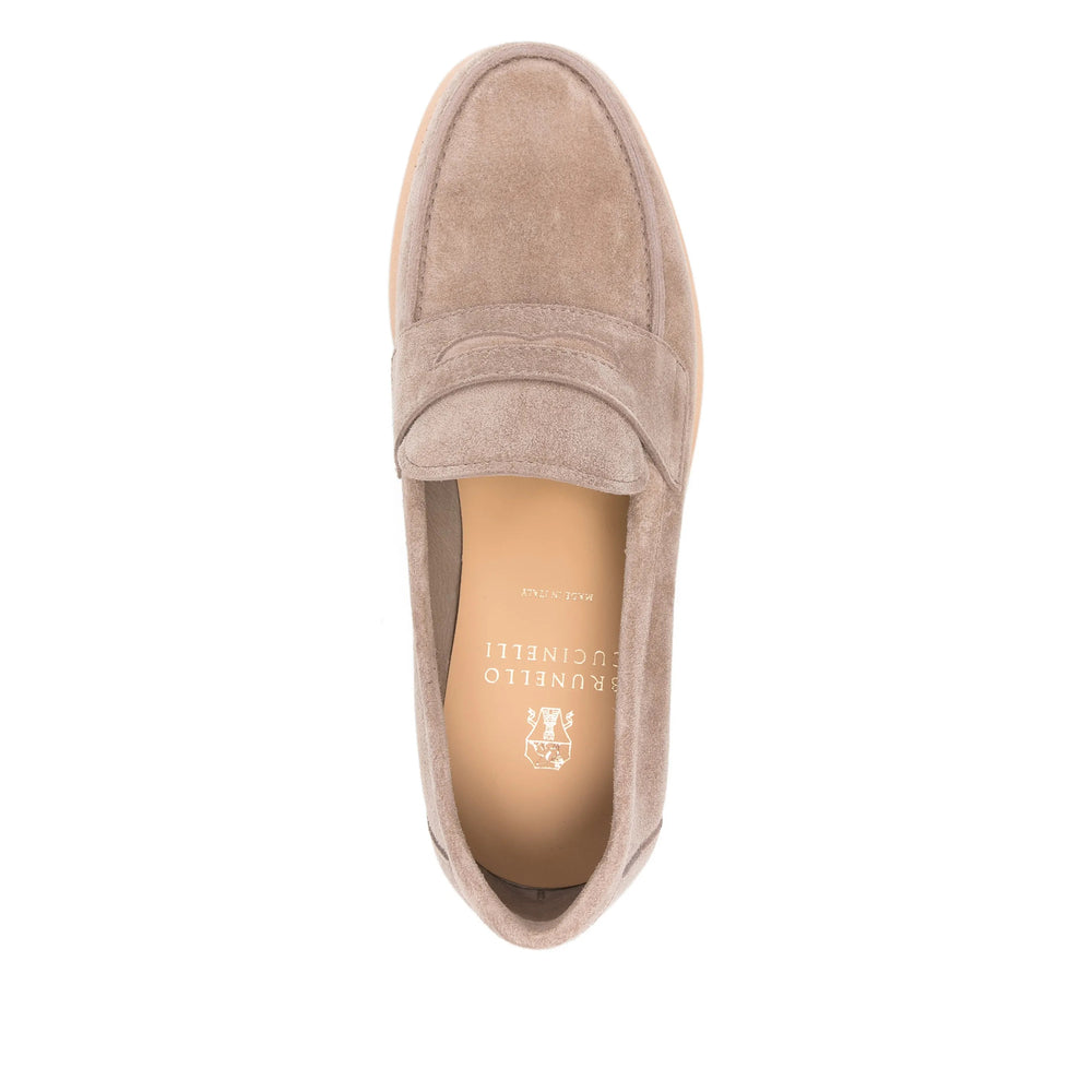 Brunello Cucinelli Neutrals Loafers Men BRUNELLO CUCINELLI