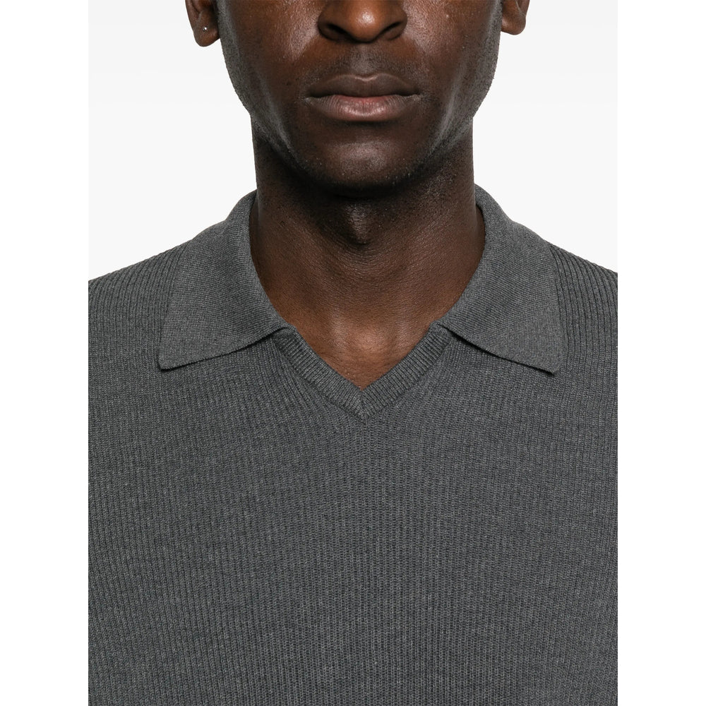 Brunello Cucinelli Grey T-Shirts & Vests - T-Shirts Men BRUNELLO CUCINELLI
