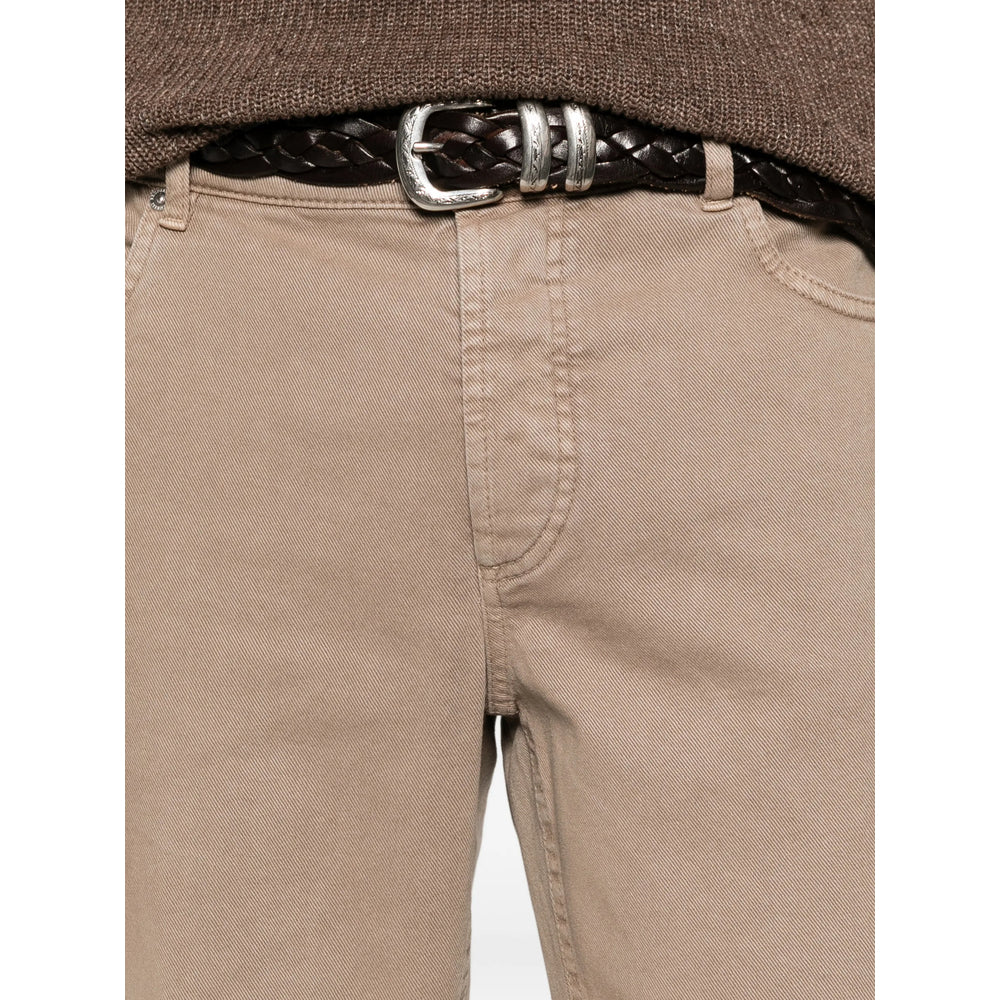 Brunello Cucinelli Neutrals Denim - Regular & Straight-Leg Jeans Men BRUNELLO CUCINELLI
