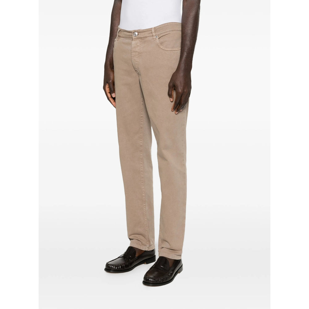 Brunello Cucinelli Neutrals Denim - Regular & Straight-Leg Jeans Men BRUNELLO CUCINELLI