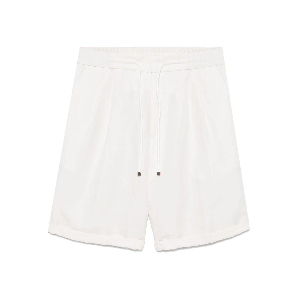 Brunello Cucinelli White Shorts - Chino Shorts Men BRUNELLO CUCINELLI