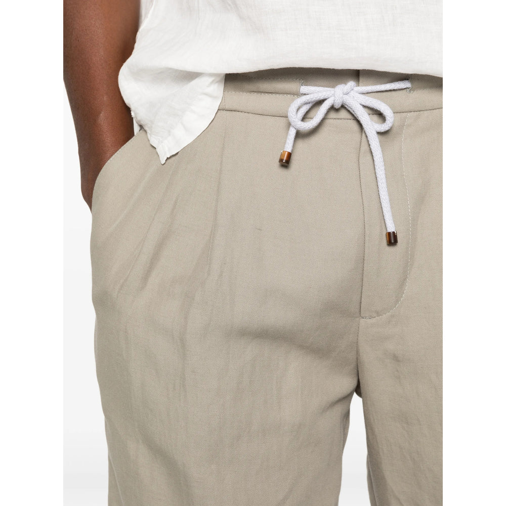 Brunello Cucinelli Neutrals Shorts - Bermuda Shorts Men BRUNELLO CUCINELLI