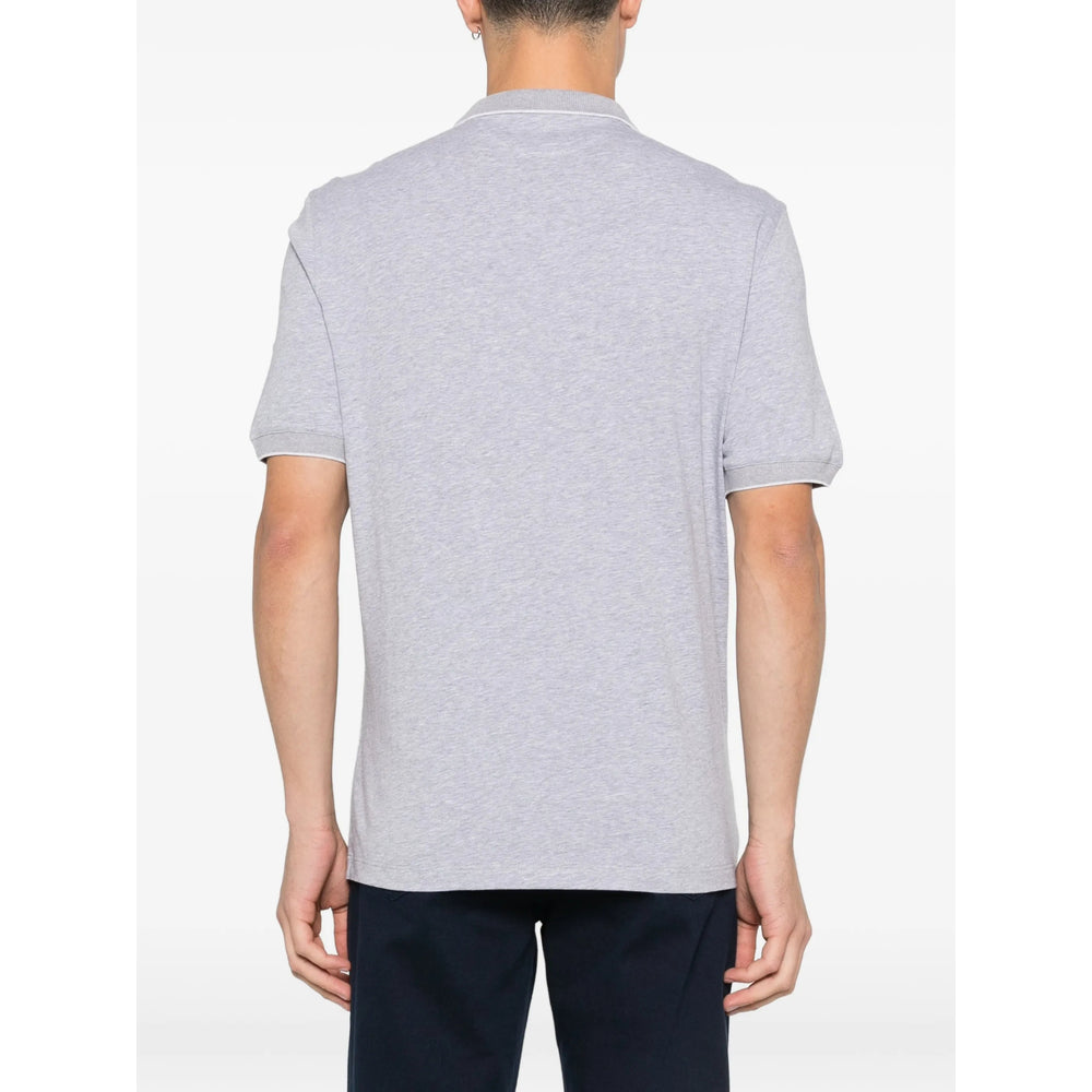 Brunello Cucinelli Grey Polo Shirts Men BRUNELLO CUCINELLI
