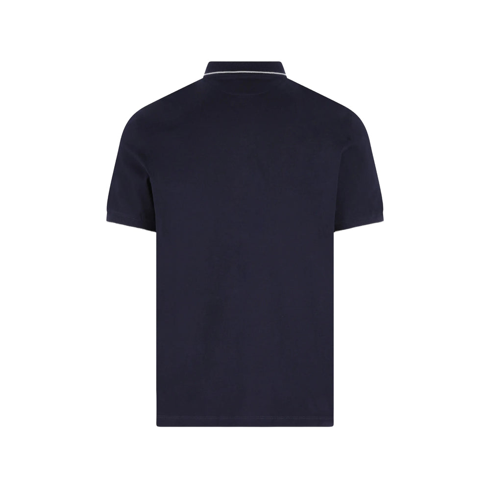 Brunello Cucinelli Blue Polo Shirts Men BRUNELLO CUCINELLI