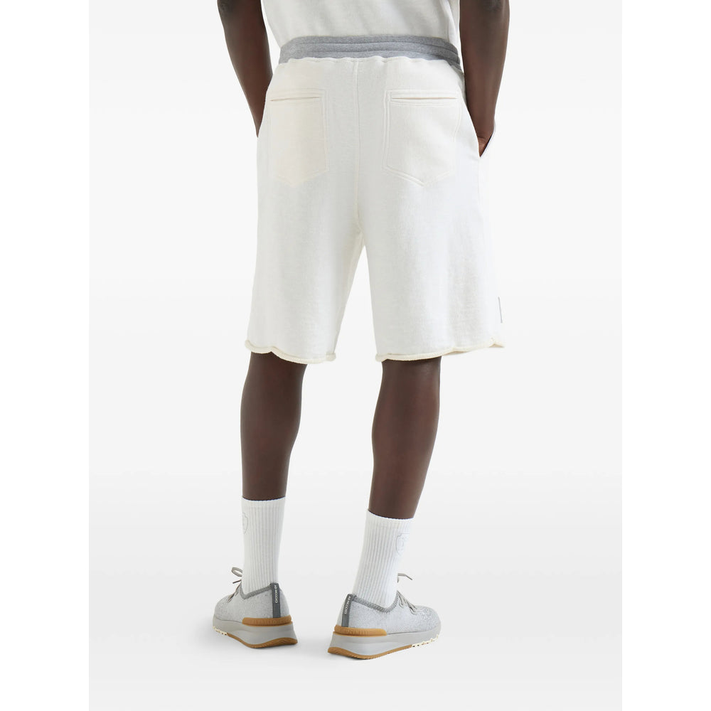 Brunello Cucinelli Neutrals Shorts - Bermuda Shorts Men BRUNELLO CUCINELLI