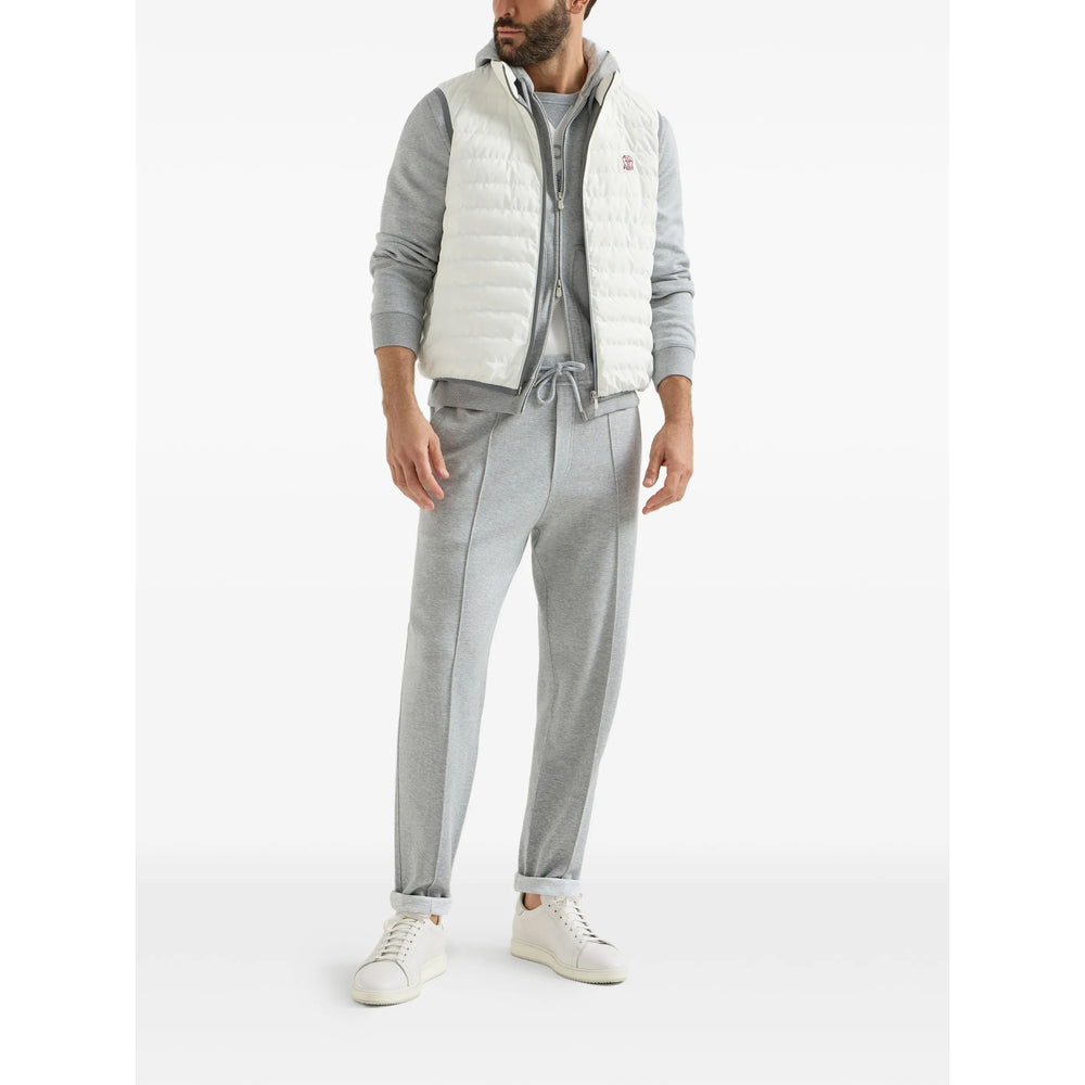 Brunello Cucinelli White T-Shirts & Vests - T-Shirts Men BRUNELLO CUCINELLI