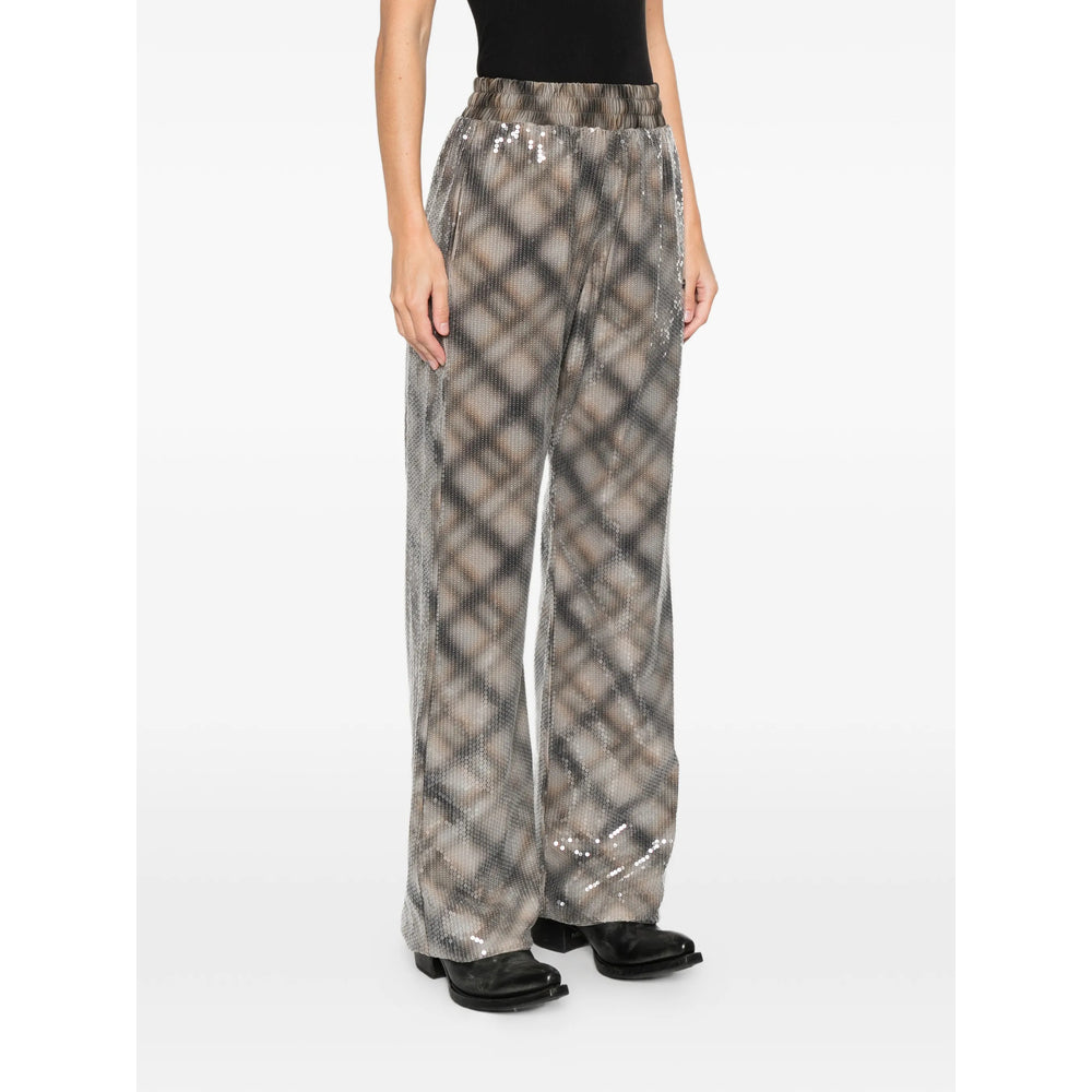 Diesel Neutrals Trousers - Palazzo Pants Women DIESEL