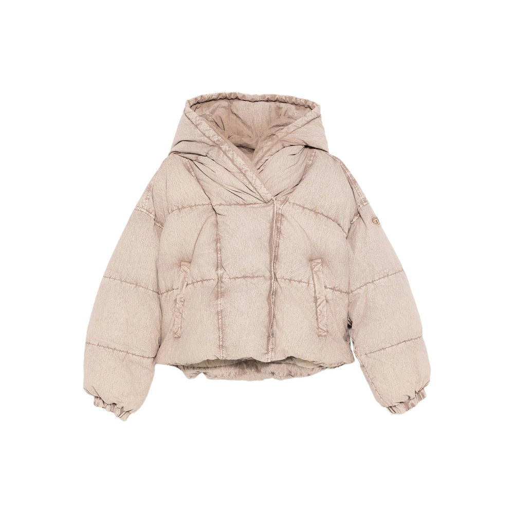Diesel Neutrals Jackets - Puffer Jackets Women DIESEL