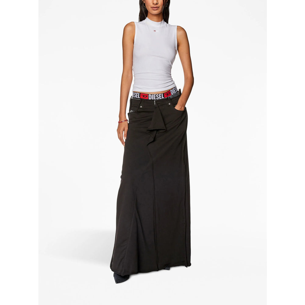 Diesel White Tops - Vests & Tank Tops Women DIESEL