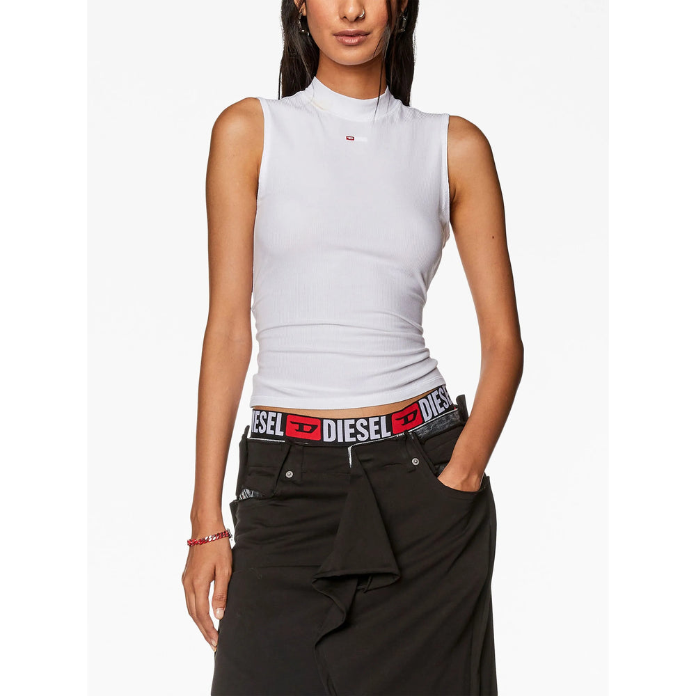 Diesel White Tops - Vests & Tank Tops Women DIESEL