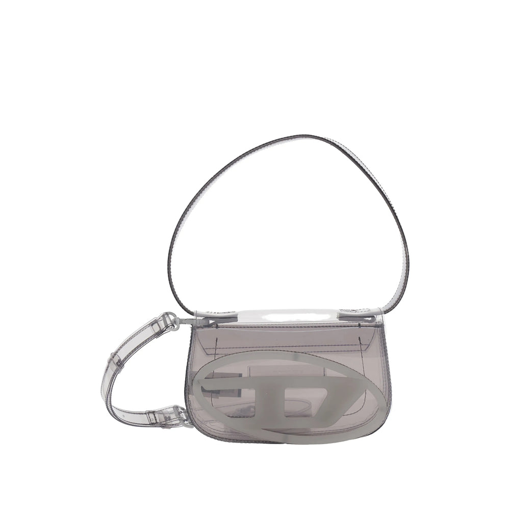 Diesel Grey Shoulder Bags Women DIESEL