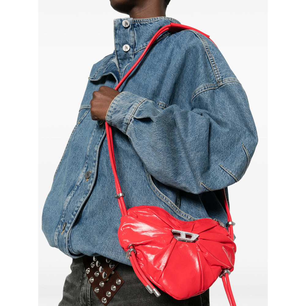 Diesel Red Satchels & Cross Body Bags Women DIESEL