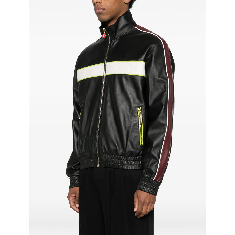 Casablanca Black Jackets - Leather Jackets Men CASABLANCA
