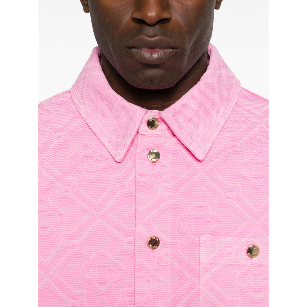 Casablanca Pink Jackets - Denim Jackets Men CASABLANCA