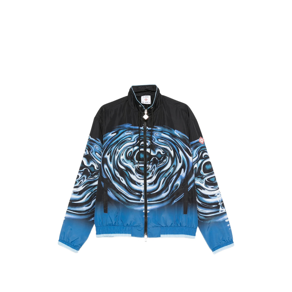 Casablanca Black Jackets - Bomber Jackets Men CASABLANCA