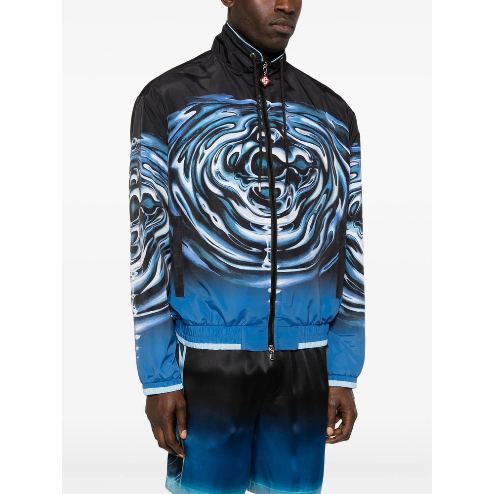 Casablanca Black Jackets - Bomber Jackets Men CASABLANCA