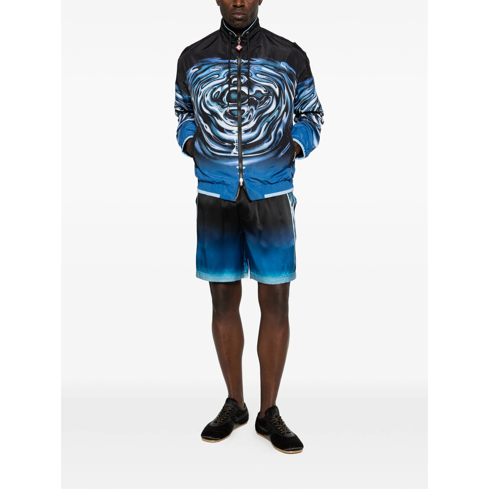 Casablanca Black Jackets - Bomber Jackets Men CASABLANCA