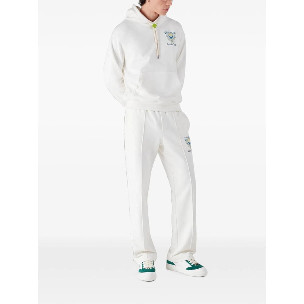 Casablanca White Sweaters & Knitwear - Hoodies Men CASABLANCA
