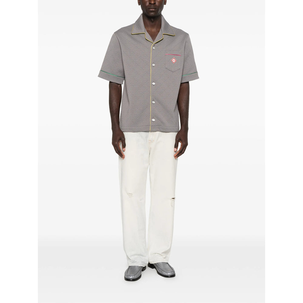 Casablanca Grey Shirts Men CASABLANCA
