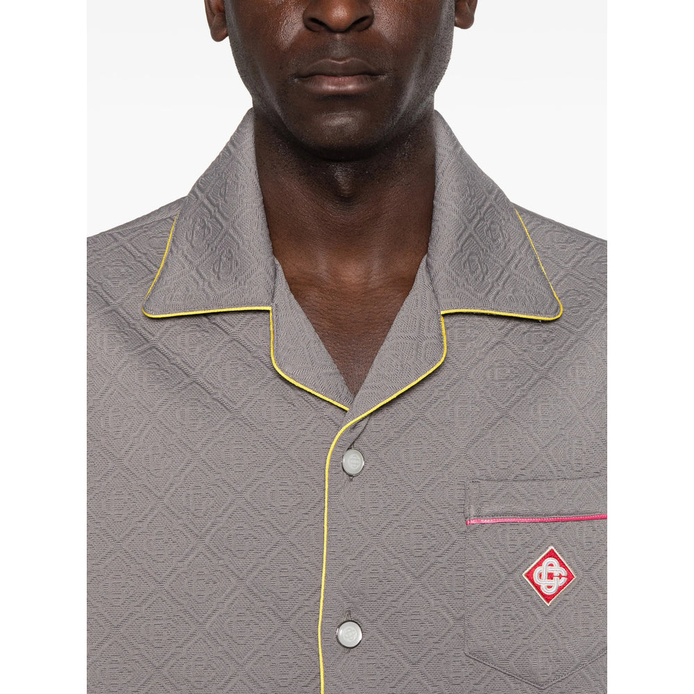 Casablanca Grey Shirts Men CASABLANCA