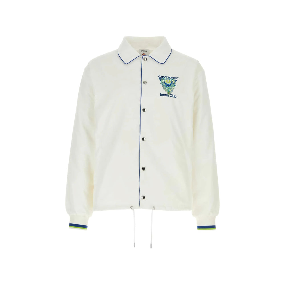 Casablanca White Jackets - Sport Jackets & Windbreakers Men CASABLANCA
