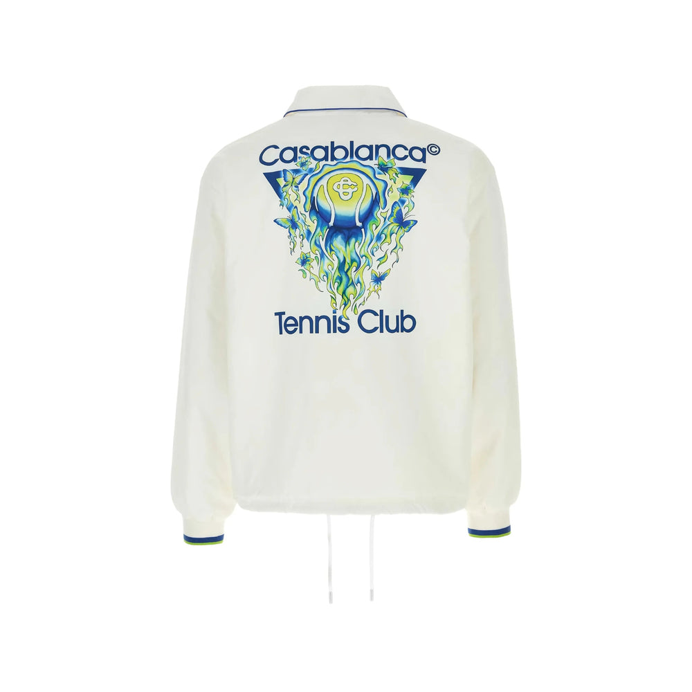 Casablanca White Jackets - Sport Jackets & Windbreakers Men CASABLANCA