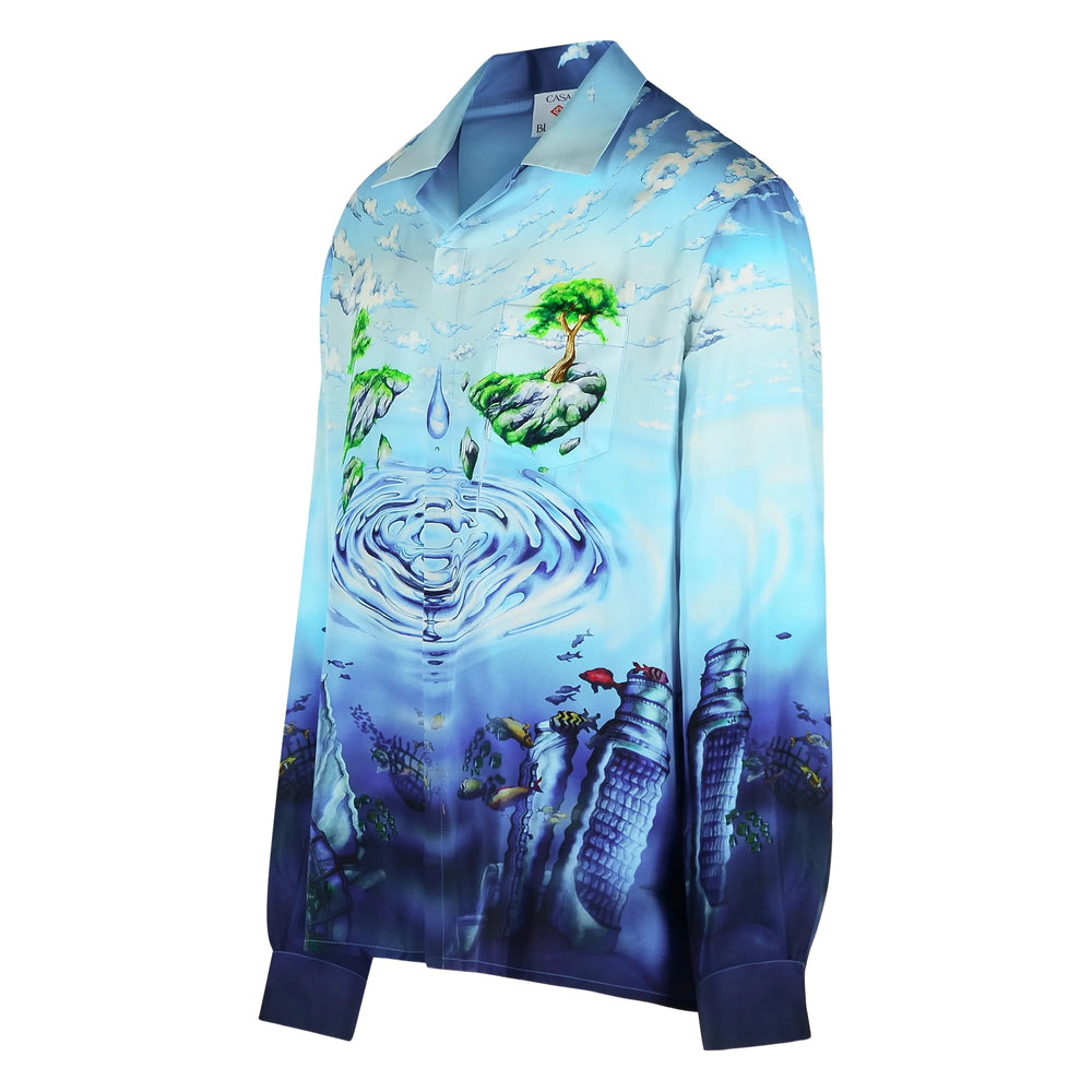 Casablanca Blue Shirts Men CASABLANCA