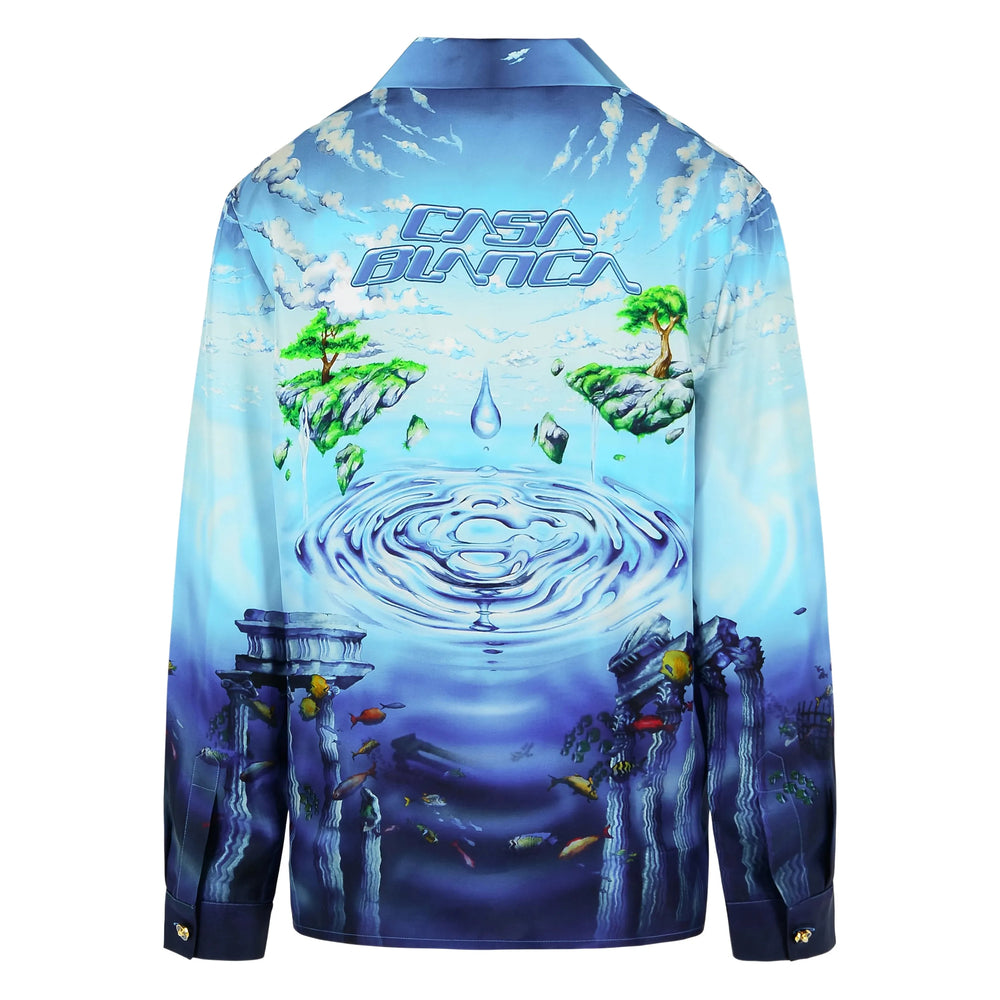 Casablanca Blue Shirts Men CASABLANCA