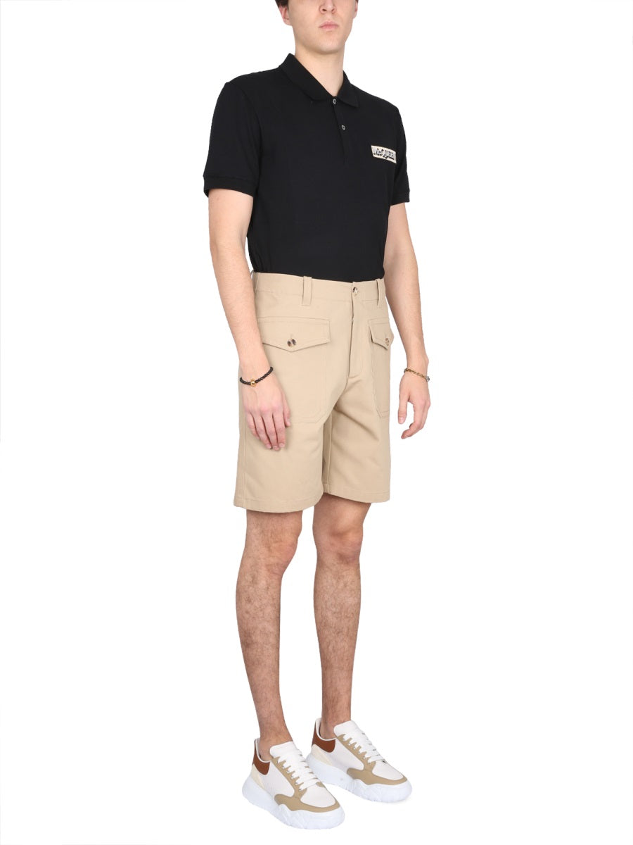 Alexander Mcqueen Men Bermuda Cargo ALEXANDER MCQUEEN