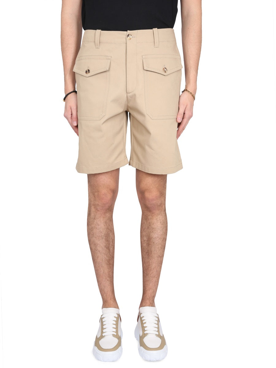 Alexander Mcqueen Men Bermuda Cargo ALEXANDER MCQUEEN