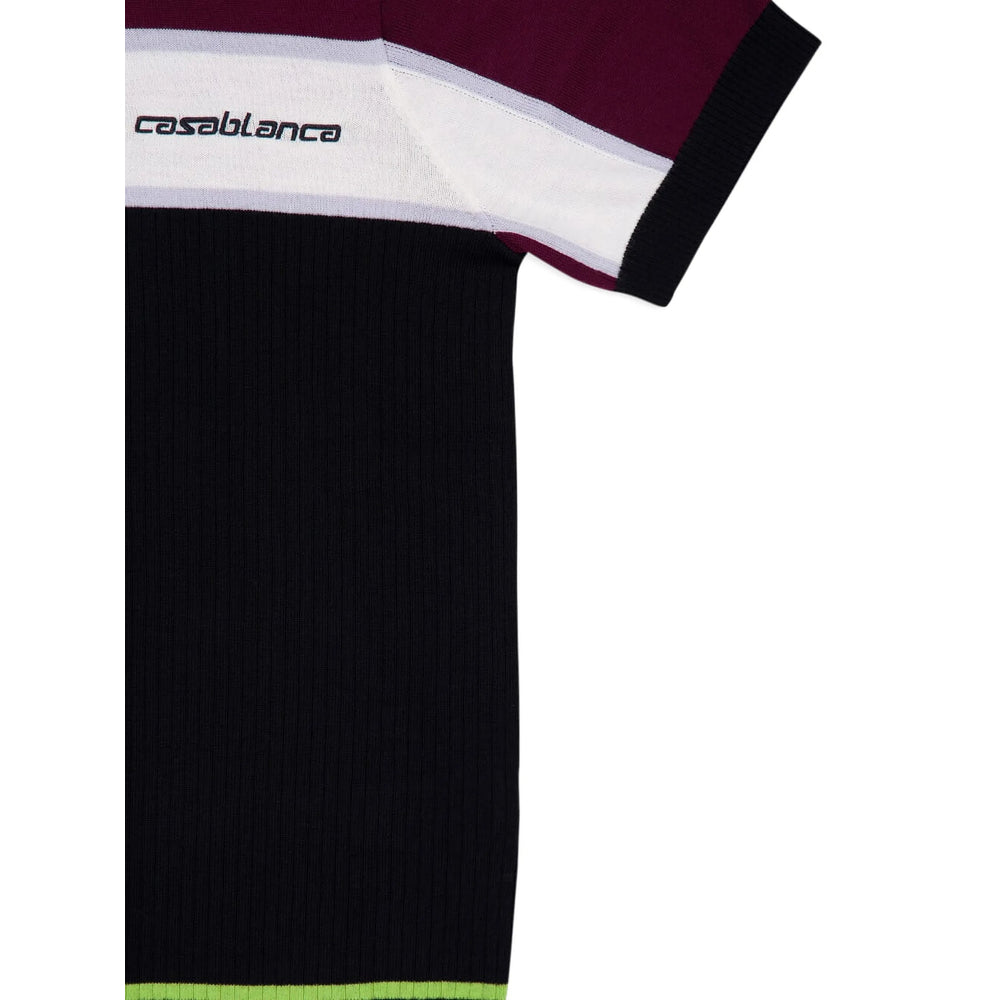 Casablanca Black Polo Shirts Men CASABLANCA