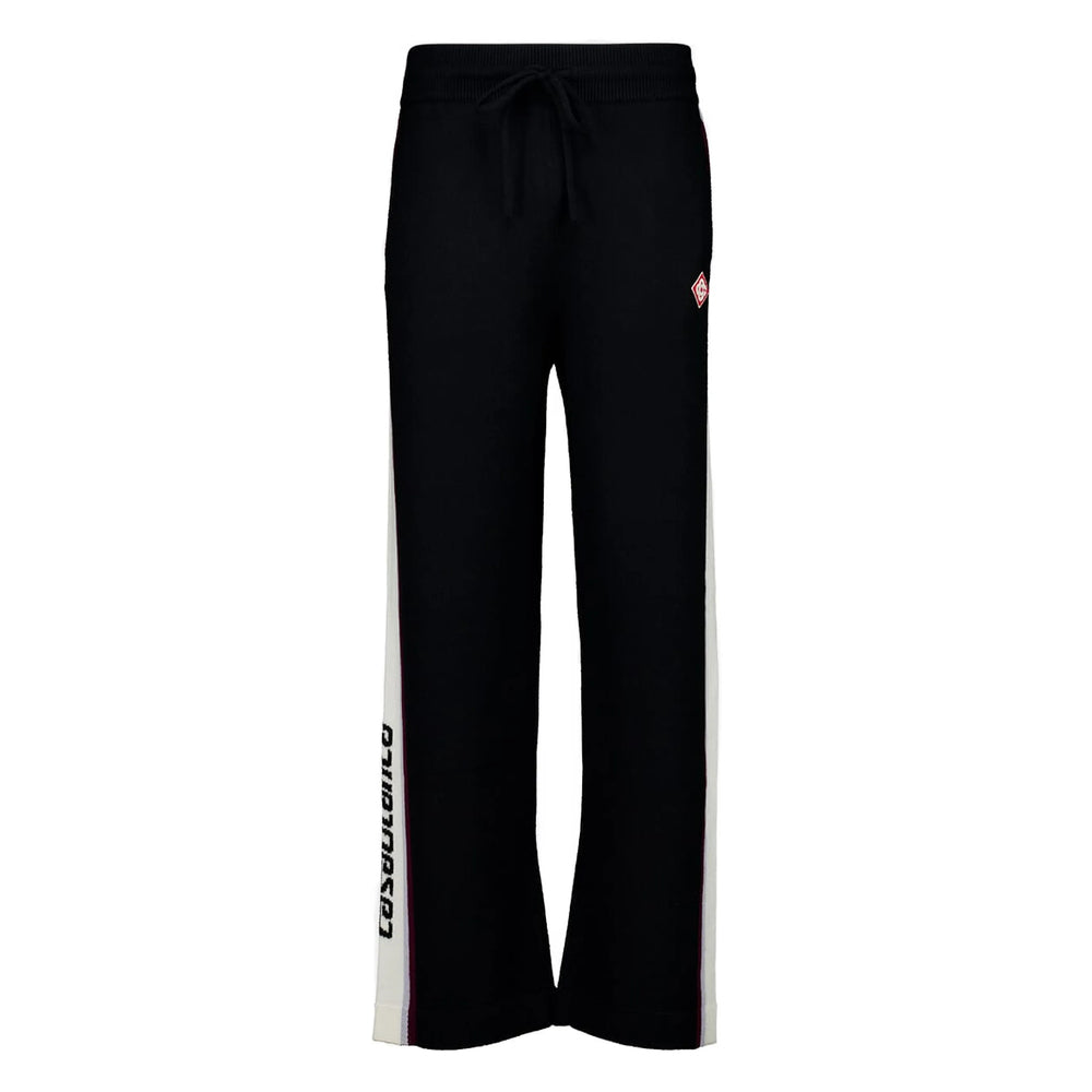 Casablanca Black Trousers - Regular & Straight-Leg Trousers Men CASABLANCA