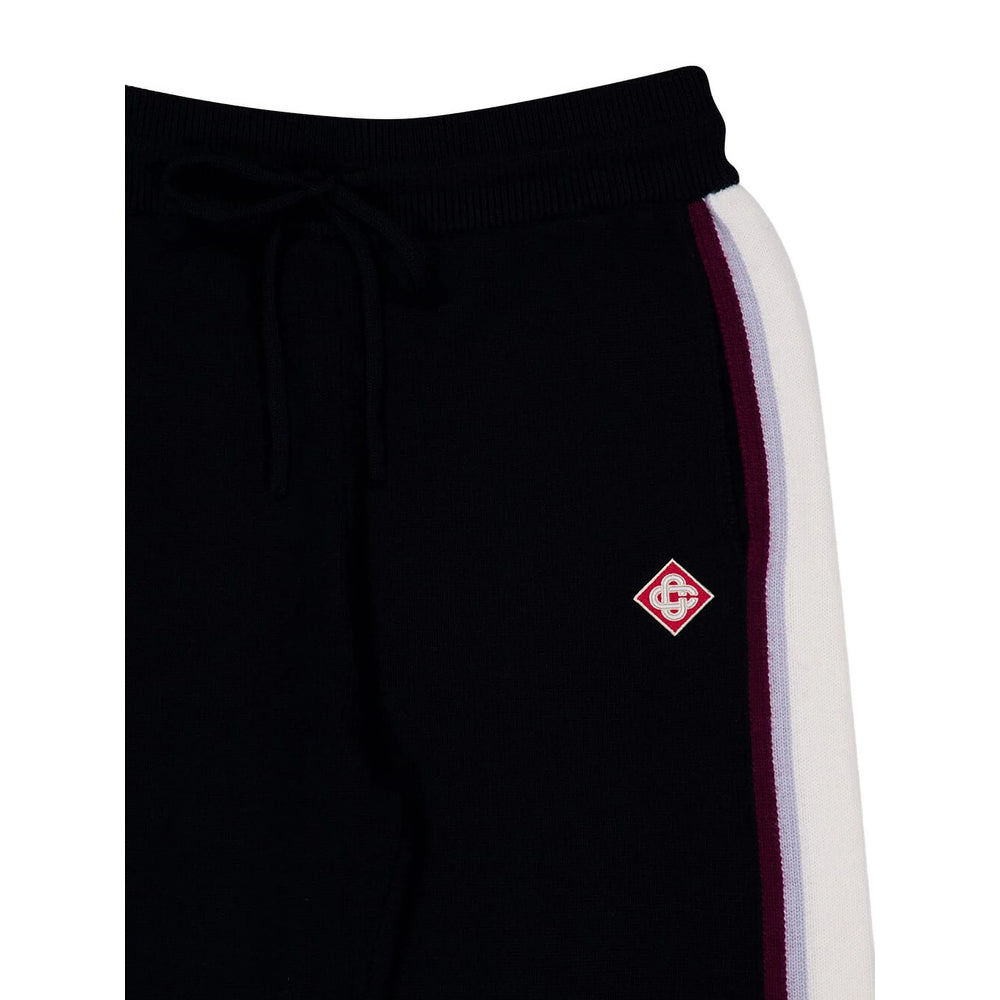 Casablanca Black Trousers - Regular & Straight-Leg Trousers Men CASABLANCA