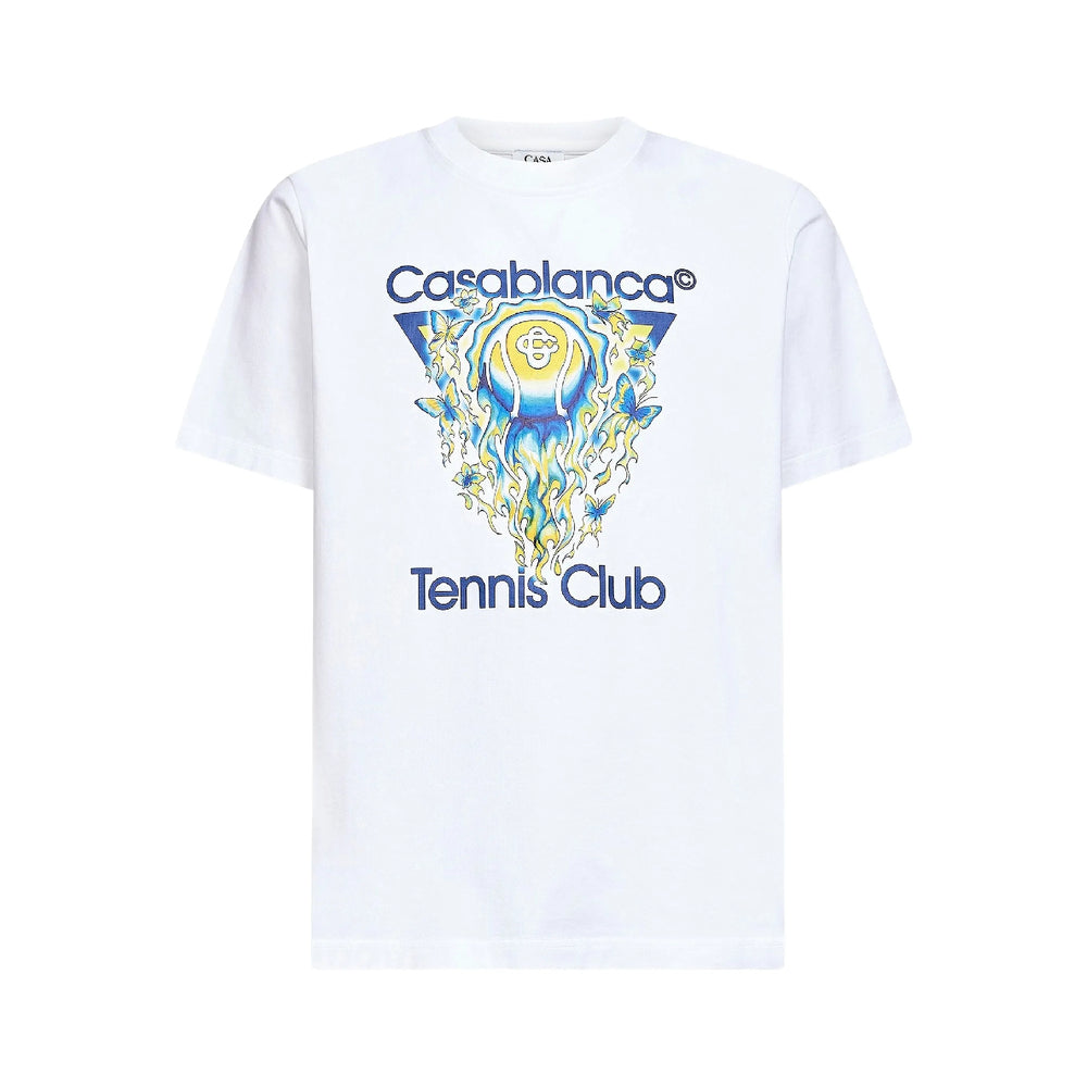 Casablanca White T-Shirts & Vests - T-Shirts Men CASABLANCA
