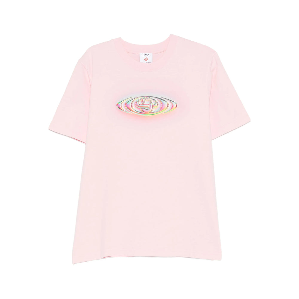 Casablanca Pink T-Shirts & Vests - T-Shirts Men CASABLANCA