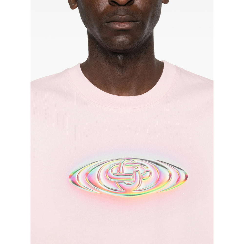 Casablanca Pink T-Shirts & Vests - T-Shirts Men CASABLANCA