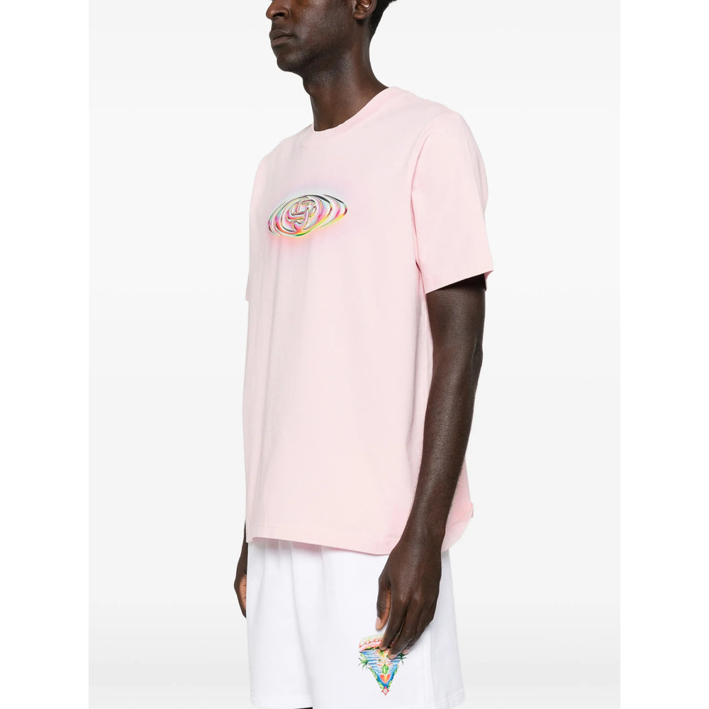 Casablanca Pink T-Shirts & Vests - T-Shirts Men CASABLANCA