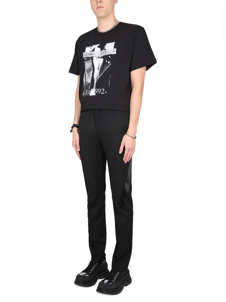 Alexander Mcqueen Men Virgin Wool Pants ALEXANDER MCQUEEN