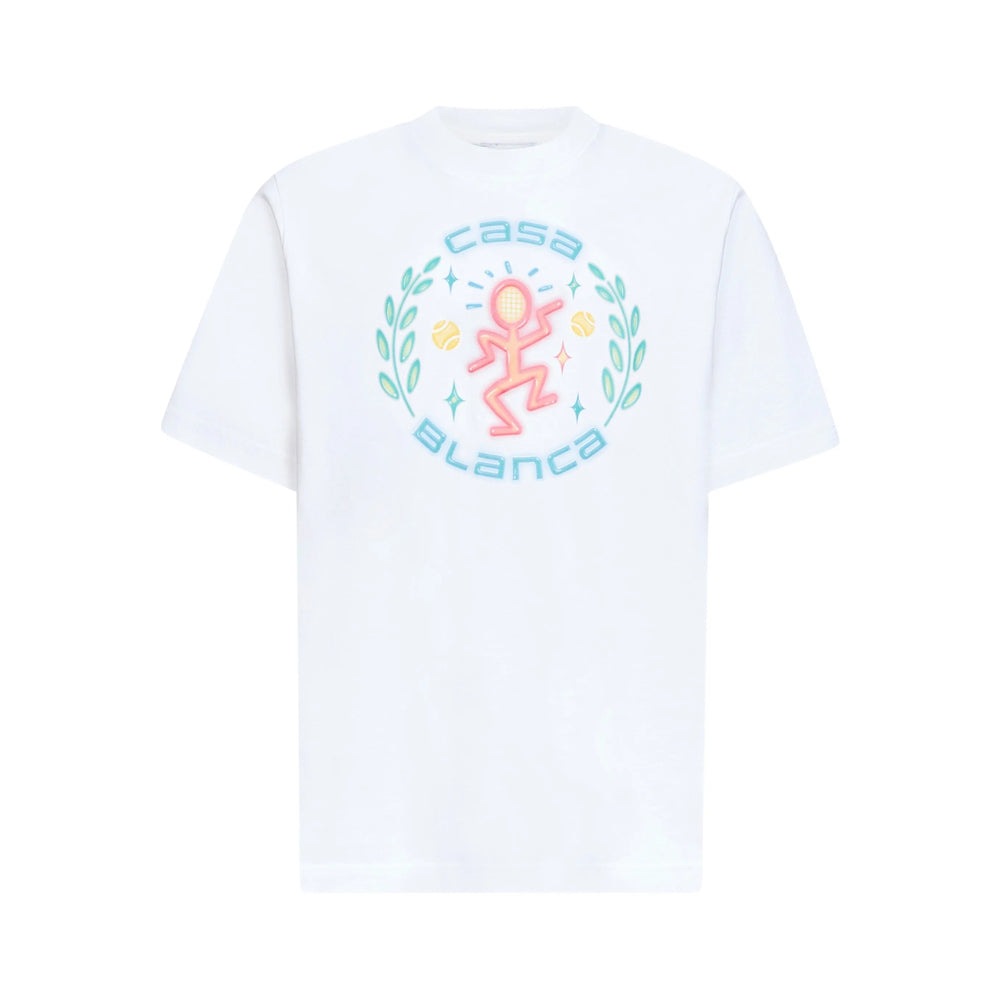 Casablanca White T-Shirts & Vests - T-Shirts Men CASABLANCA