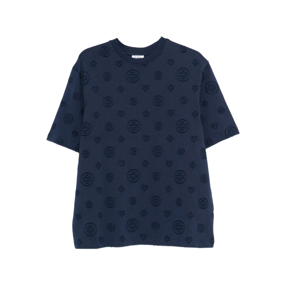 Casablanca Blue T-Shirts & Vests - T-Shirts Men CASABLANCA