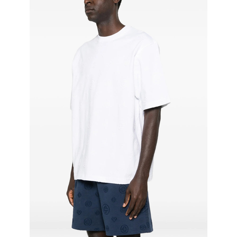 Casablanca White T-Shirts & Vests - T-Shirts Men CASABLANCA